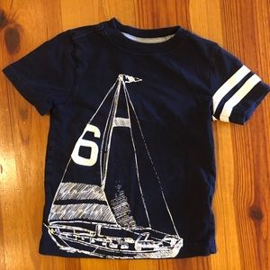 Gymboree sailboat t-shirt excellent condition size 4
